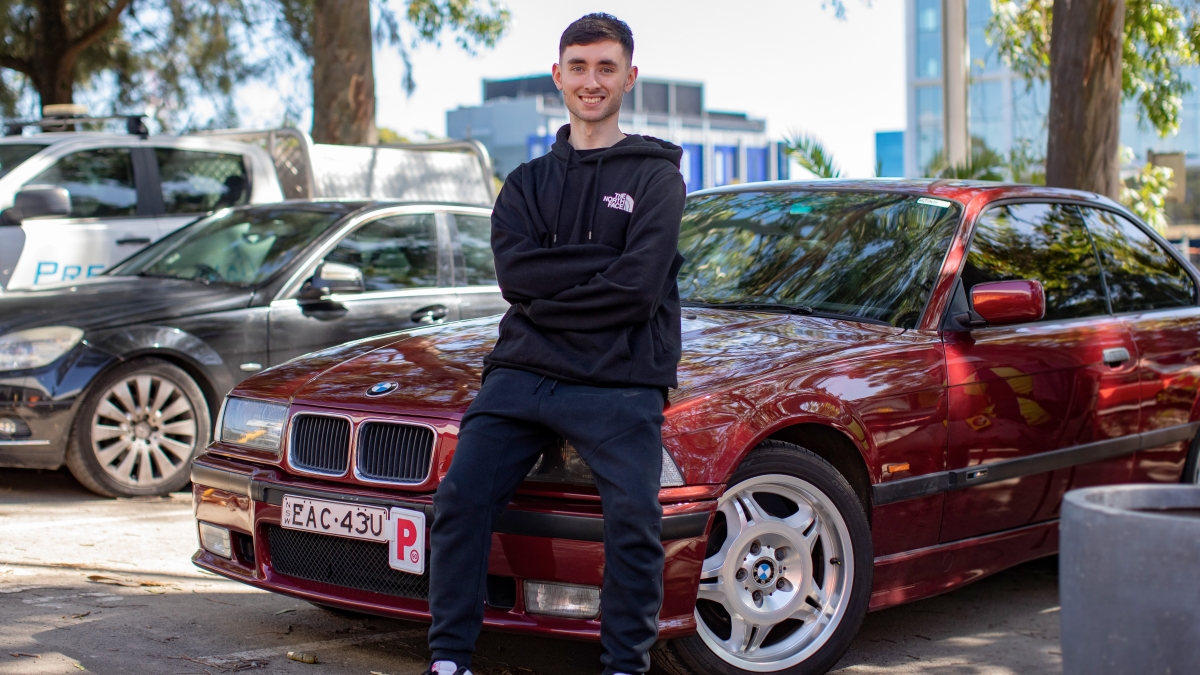 Joshua running in top gear after completing Kick Start program