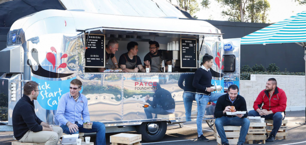 These shiny mobile food trailer not only serve great food, but if a Sydney-based foundation achieves its goal there will be one on every construction site, not only feeding hungry workers but also kick-starting young people’s careers.
