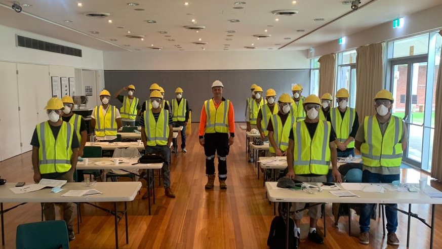 JRS Australia helping refugees with construction industry training